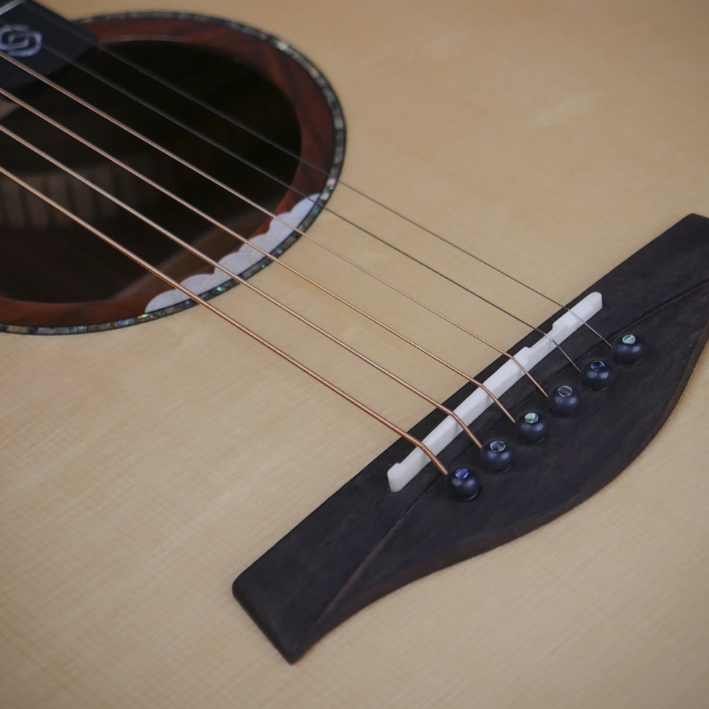 ASGA241C — Bone Nut & Saddle, Rose-Gold Hardware