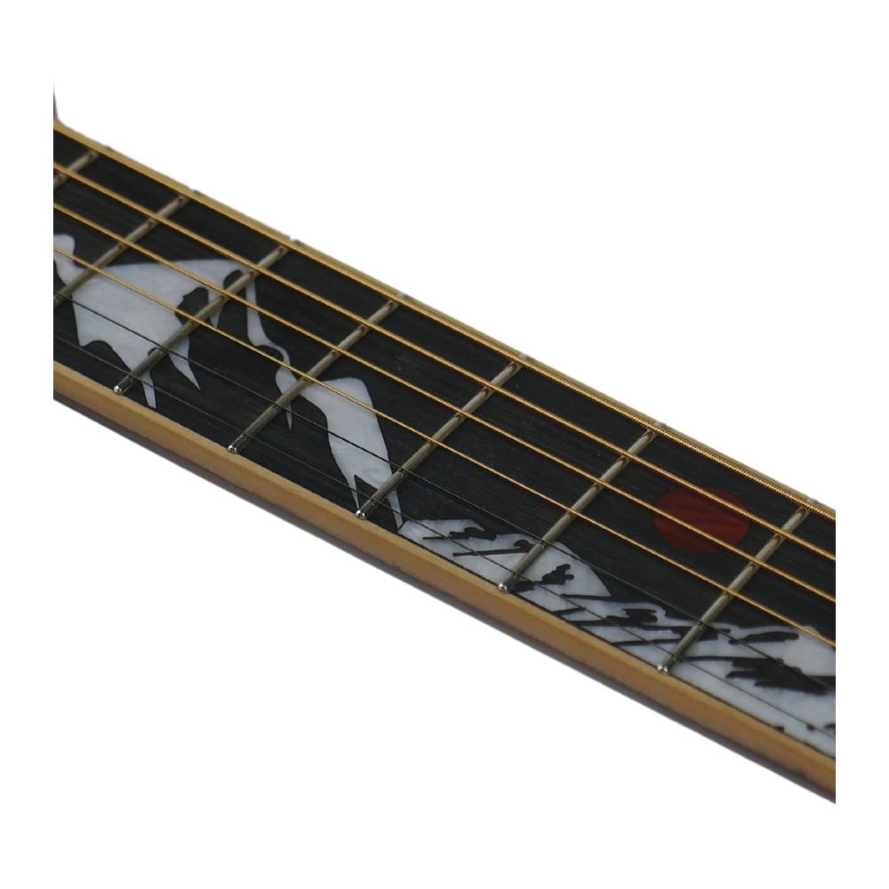 Red Moon GA241CE — The Same Mountain-Range Inlay