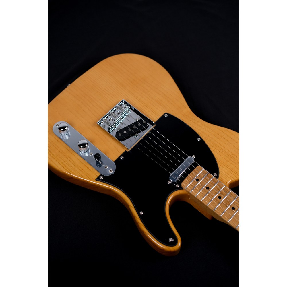 TelePop TE52 — Caramelised Maple, Neck To Fingerboard