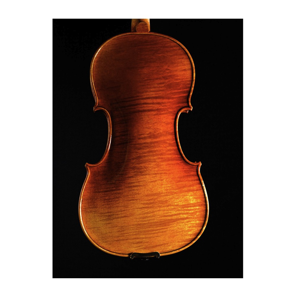 Violin HV41 — Solid Maple Back, Natural Flame